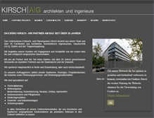 Tablet Screenshot of kirsch-aig.de